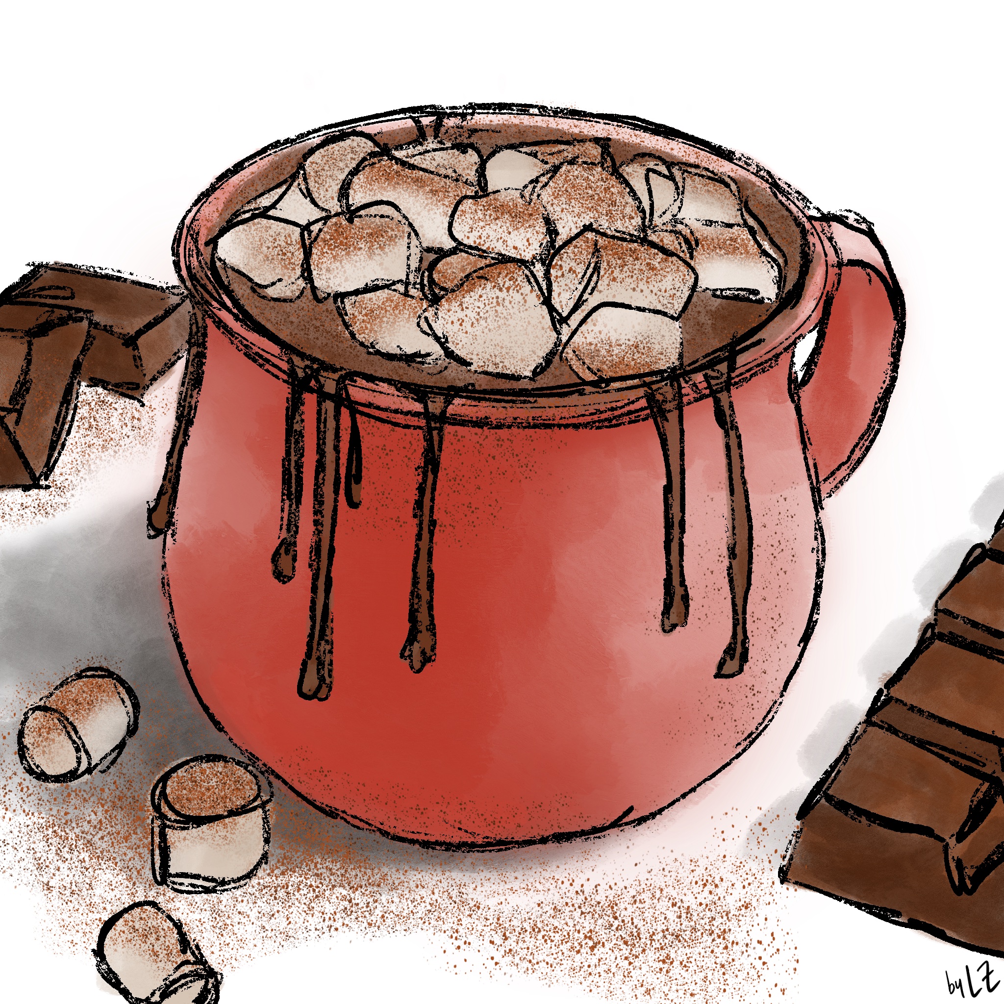 Hot Chocolate - 2021 (Procreate)